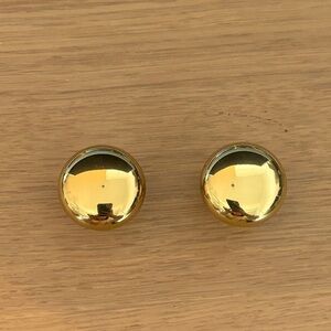 Set of 2 cabinet door knobs Solid brass. New